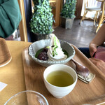 ミッシュハウス - 次男坊オーダーの「宇治クリームぜんざい」