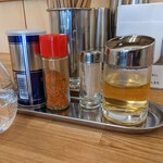 中華そば きなり - 卓上