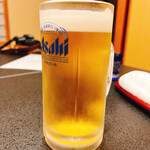 熱海　大観荘 - 生ビール