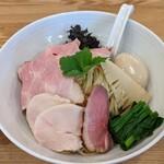 中華そば きなり - 味玉肉増しつけそば  大盛り