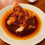 月泉 - 海老チリ四川風