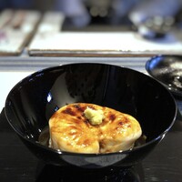 日本料理 TOBIUME - ◆名残　「白粥」・・ワッ｢白子様」が登場されました。3月半ば過ぎでもう頂けないと思っていましたので、嬉しい嬉しい。(*^_^*)