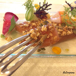 プチレストラン ブーケ・ド・フランス - 桜鱒のミ･キュイ