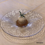 プチレストラン ブーケ・ド・フランス - 栗蟹のパルフェ白蕪のエスプーマ