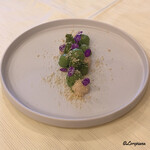 プチレストラン ブーケ・ド・フランス - 抹茶のショコラとグラースとマスカルポーネ