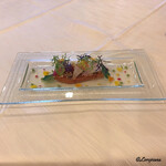 プチレストラン ブーケ・ド・フランス - 桜鱒のミ･キュイ サラダ仕立