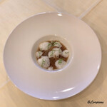 プチレストラン ブーケ・ド・フランス - フカヒレのコンソメ煮込み