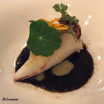 プチレストラン ブーケ・ド・フランス - 子持ち槍烏賊のファルシ