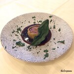 プチレストラン ブーケ・ド・フランス - フォアグラと仔羊のパイ包み焼