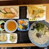 とり菊 - 料理写真:茶そば寿司セット 1,000円
