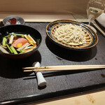 車力門 おの澤 - 海苔のあとだから箸がきたねえ笑