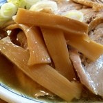 森田屋支店 - メンマ：カレーチャーシュー中華そば
