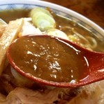 森田屋支店 - カレールー：カレーチャーシュー中華そば