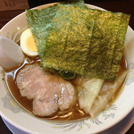 飛騨高山中華そば やまと - Aランチ（中華そば＋茶碗豚バラ丼）平日昼限定＋ワンタン　2013年1月