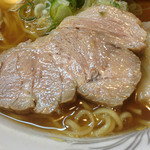 飛騨高山中華そば やまと - Aランチ（中華そば＋茶碗豚バラ丼）平日昼限定＋ワンタン　2013年1月