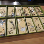 恵比寿　くろいわ - 箸置き選びました。