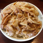 飛騨高山中華そば やまと - Aランチ（中華そば＋茶碗豚バラ丼）平日昼限定＋ワンタン　2013年1月