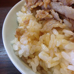 飛騨高山中華そば やまと - Aランチ（中華そば＋茶碗豚バラ丼）平日昼限定＋ワンタン　2013年1月