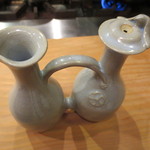 恵比寿　くろいわ - 注ぐと音がする御主人いわく「ぴよぴよとっくり」と