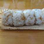 恵比寿　くろいわ - じゃこと山椒のおにぎり。もちろん美味しかった。