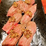 Kagayaki - 肉寿司美味しかったです