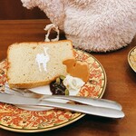 森のらくだ - バナナシフォンケーキ