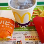 マクドナルド - 料理写真:スパイシービーフバーガーセット