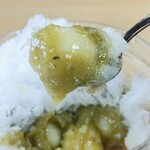 かん袋 - 氷くるみ餅ダブル800円