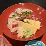つるおか旬暦 彩鶴 - 海鮮丼