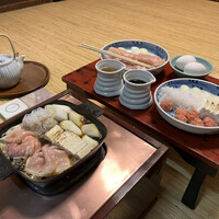 ぼたん - 鳥すきやき 7300円 