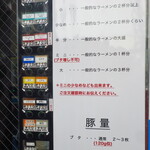 ラーメン二郎 - メニュー