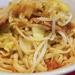 ラーメン二郎 - ヤサイ（そのまま）