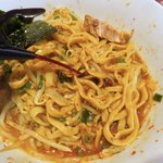 ラーメン二郎 - 赤酢投入～♪