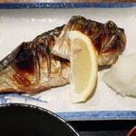 居酒屋 串春亭 - 焼魚定食（塩鯖）※ノルウェー産，納豆 ※単品注文