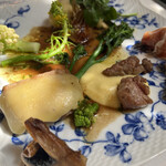 ア・タ・ゴール - ケベック産、乳のみ仔牛と胸腺　ラクレットスタイル