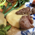 ア・タ・ゴール - ケベック産、乳のみ仔牛と胸腺　ラクレットスタイル