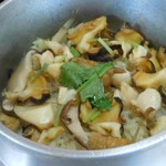 鴨鶴 - さざえ釜飯