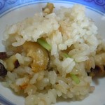 鴨鶴 - サザエ釜飯