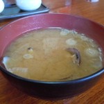 鴨鶴 - 味噌汁はあさり！