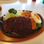 Taishuu Steak Nikuno Suke - デミグラスロースカツ定食