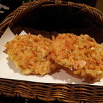 もんや - 桜海老のかき揚げ
