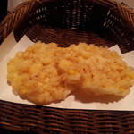 もんや - もろこしかき揚げ