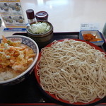 味奈登庵 - ワンコイン、かき揚げ丼セット