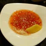 十和田はつ花 蕎麦＆ワイン居酒屋 - チキンドラゴンはチリソースで