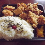 Tontori Shokudou - からあげ弁当+2個増量+ごはん大盛り＠450円