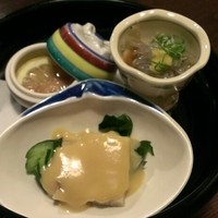 土佐料理 祢保希 銀座店 - 珍味の盛り合わせ