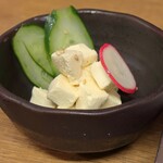 sotonomitachinomisuwarinomidokoroshimbashiheso - クリームチーズ味噌漬け