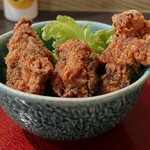 つかふき屋 - 鶏唐揚 黒胡椒山椒