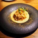 麻布Lasen - 生うにとサルデーニャ産からすみのスパゲッティーニ