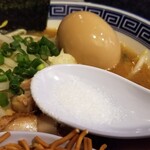 塩そば専門店 桑ばら - レンゲの嵐